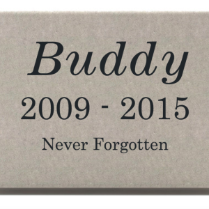 Pet Memorial Stones